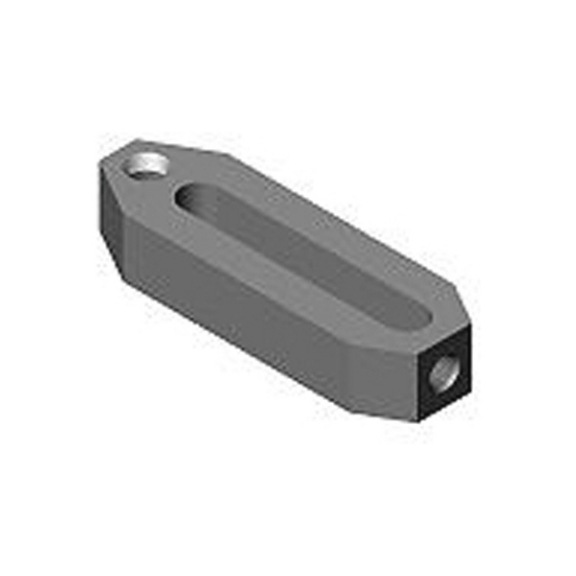 AMF Clamping arm straight 7110G-12-1 Number 77396 - Clamping iron