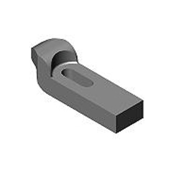 AMF Clamping arm cranked 7110K-16-2 Number 77479 - Clamping iron