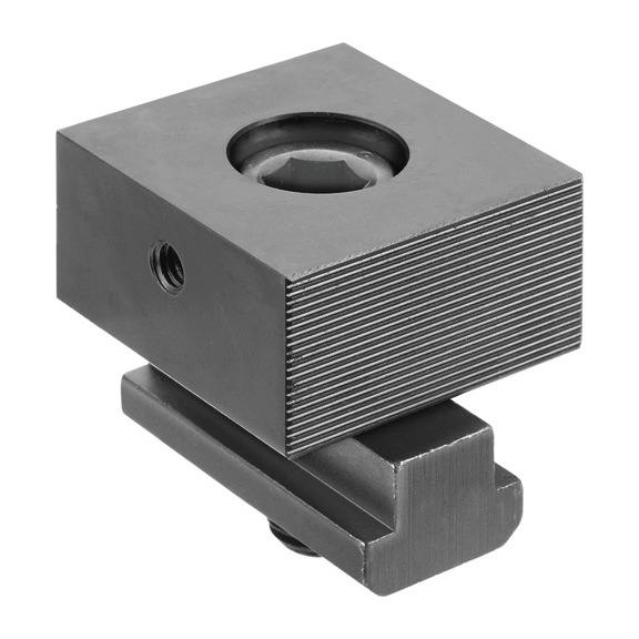 AMF Clamping jaw fixed serrated 6376BG-40 Number 429365 - Clamping element, quick clamp (parts)