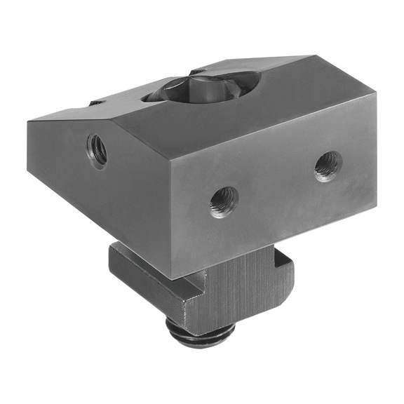 AMF Clamping jaw fixed smooth 6376BA-40x40 Number 429555 - Clamping element, quick clamp (parts)