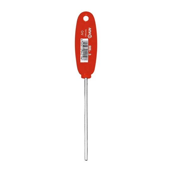 AMF Hexagon screwdriver with long handle 906-2.5 Number 42184 - Hexagon socket screwdriver with handle