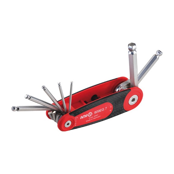 AMF ball-head SCREW-BOY 909EG-7 Number 45641 - Hexagon socket screwdriver