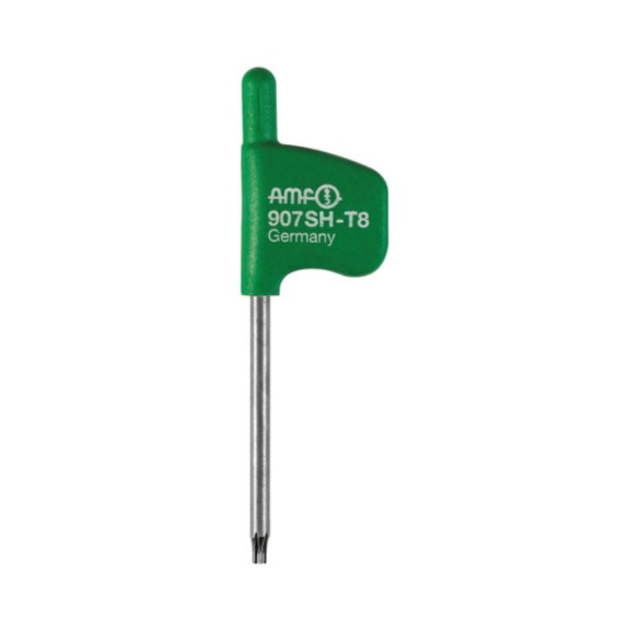 AMF TX screwdriver with flag handle 907SH-T10 number 46888 - TX screwdriver with handle