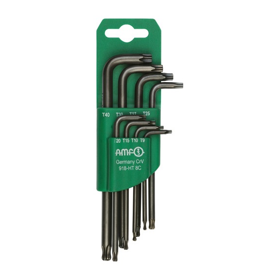AMF TX ball-head screwdriver in key holder 918-HT8C Number 48900 - TX screwdriver with handle