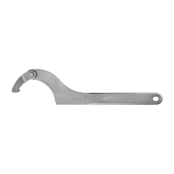 AMF Hinged hook wrench with nose Assembly Stainless steel 775SNI-60-90 Number 56812 - Hinged hook wrench nose