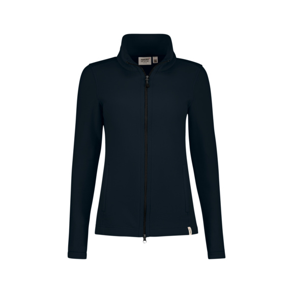HAKRO women's Eco fleece jacket, ink, size M - Women's Eco fleece jacket