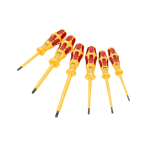 WERA VDE-insulated screwdriver set 1060 i/1062 i/6 VDE 05051575001 - Screwdriver set