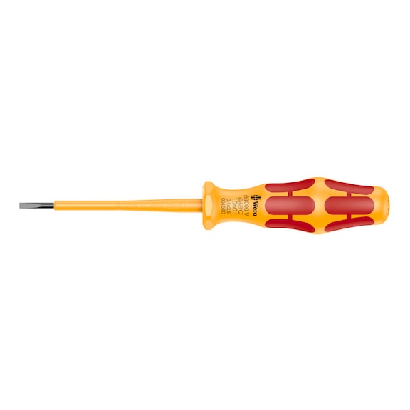 WERA VDE Insulated slotted screwdriver 1060 i