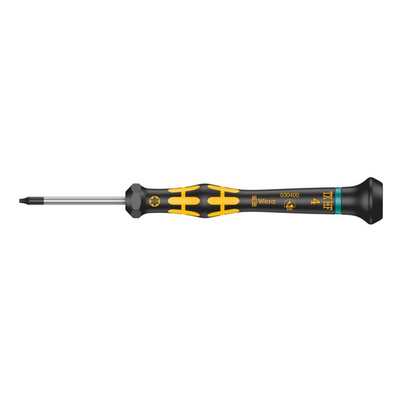 WERA Screwdriver 1567 TX HF ESD Micro TX 4x40 mm 05030400001 - Hexagon socket screwdriver