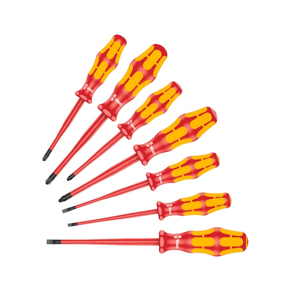 WERA VDE-insulated screwdriver set 160 iSS/7 05135961001 - Screwdriver set