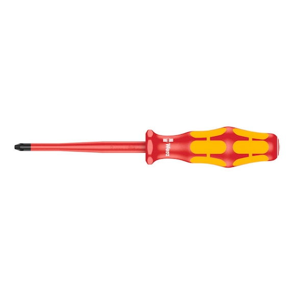WERA VDE-insulated Phillips screwdriver 162 iSS PH 1x80 mm 05020131001 - Insulated screwdriver 162 iSS PH VDE