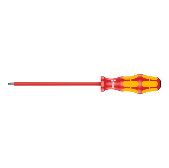 WERA VDE-insulated Phillips screwdriver 165 i PZ 1x150 mm 05006163001 - Insulated screwdriver 165 i PZ VDE