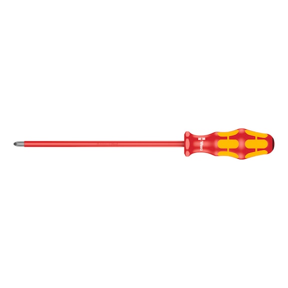 WERA VDE-insulated Phillips screwdriver 165 i PZ 2x200 mm 05006165001 - Insulated screwdriver 165 i PZ VDE