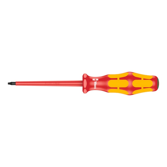 WERA VDE-insulated screwdriver 167 i TX VDE TX 7x80 mm 05006183001 - Hexagon socket screwdriver