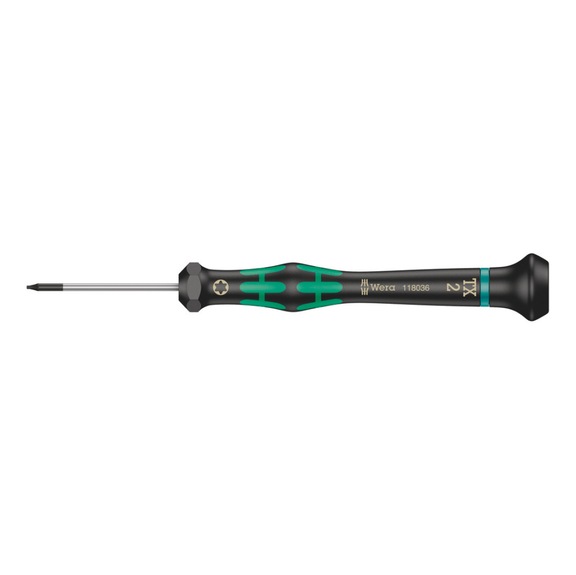 WERA Electronics Screwdriver 2067 TX 2x40 mm 05118036001 - Hexagon socket screwdriver