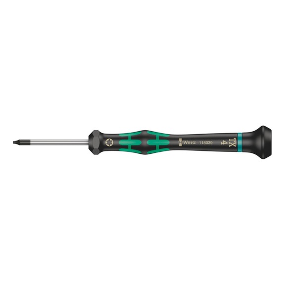 WERA Electronics screwdriver 2067 TX 4x40 mm 05118039001 - Hexagon socket screwdriver