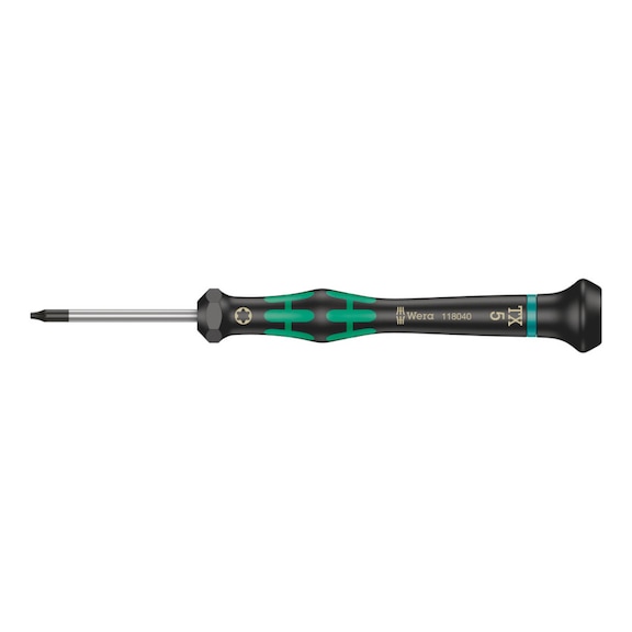 WERA Electronics Screwdriver 2067 TX 5x40 mm 05118040001 - Hexagon socket screwdriver