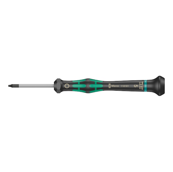 WERA Electronics Screwdriver 2067 HF TX 5x40 mm 05118181001 - Hexagon socket screwdriver