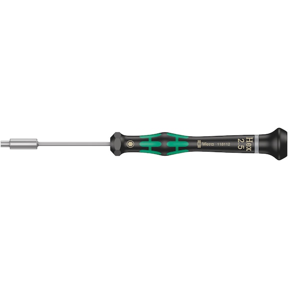 WERA Electronic Socket Wrench 2069 Micro 2.5x60 mm 05118112001 - Socket wrench