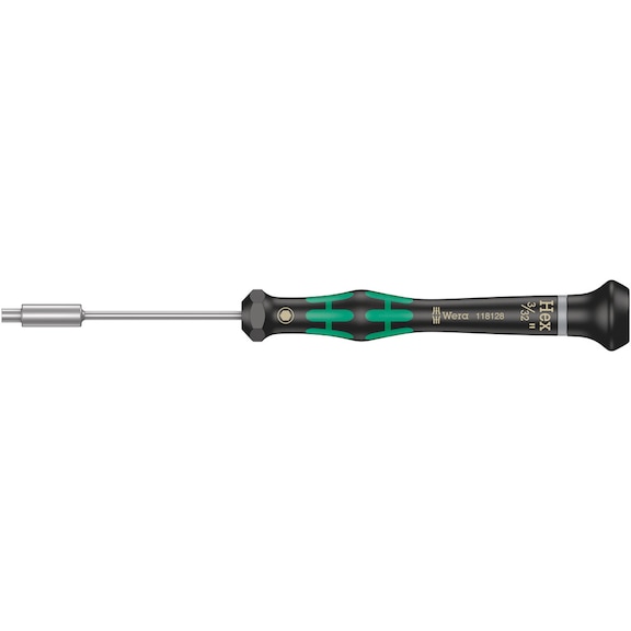 WERA Electronic Socket Wrench 2069 Micro 3/32 in x60 mm 05118128001 - Socket wrench