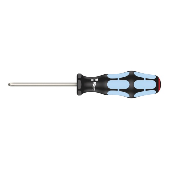 WERA Cross-recess screwdriver stainless steel 3350 PH 1x80 mm 05032021001 - Screwdriver 3350 PH