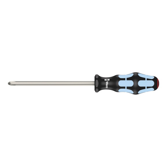 WERA Cross-recess screwdriver stainless steel 3350 PH 3x150 mm 05032023001 - Screwdriver 3350 PH