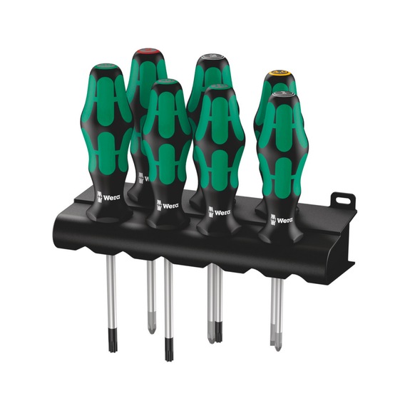 WERA Screwdriver set Kraftform Plus Lasertip 335/350/367/7 05320540001 - Screwdriver set