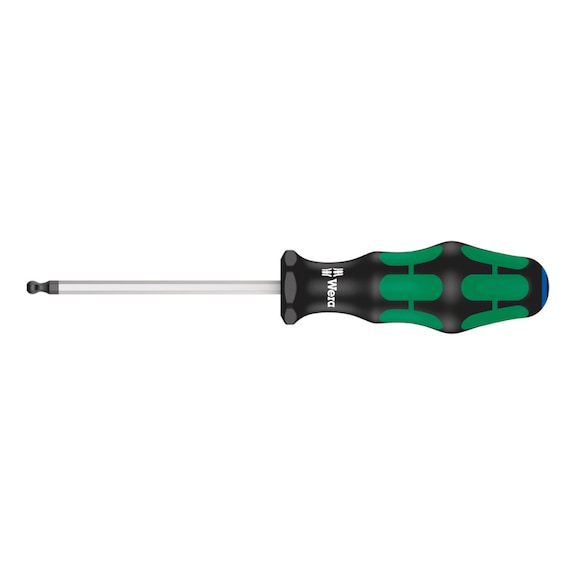WERA Hexagonal ball-head screwdriver 352 3/16 in x100 mm 05022910001 - Hexagon socket screwdriver