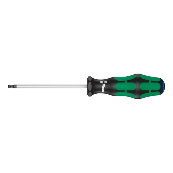 WERA Hexagonal ball-head screwdriver 352 4.0x100 mm 05022810001 - Hexagon socket screwdriver