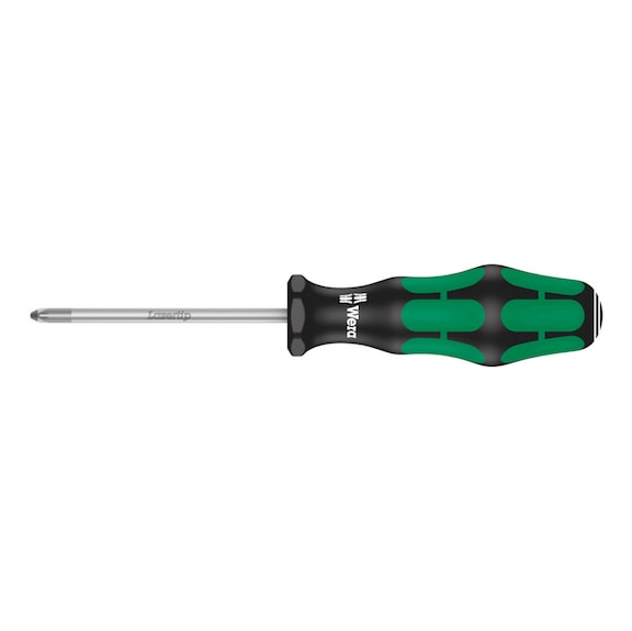 WERA Cross-recess screwdriver 355 PZ 1x80 mm 05009310001 - Screwdriver 355 PZ