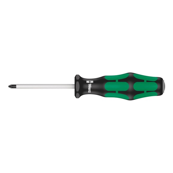 WERA Cross-recess screwdriver 355 SK PZ 0x60 mm 05009340001 - Screwdriver 355 SK PZ
