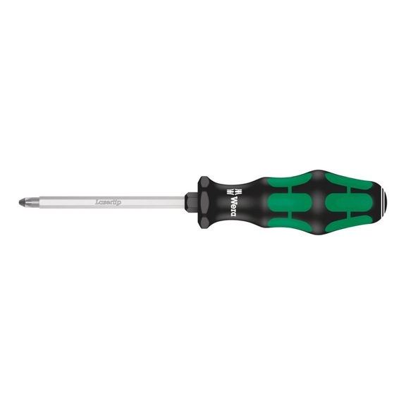 WERA Cross-recess screwdriver 355 SK PZ 2x100 mm 05009342001 - Screwdriver 355 SK PZ