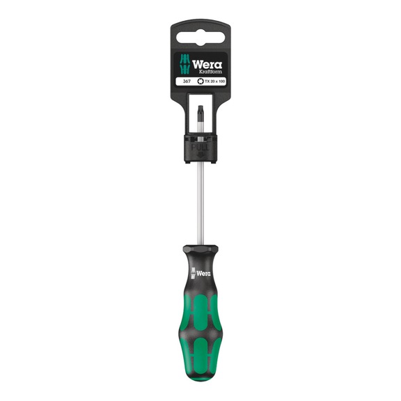 WERA Screwdriver 367 SB TX 20x100 mm 05100062001 - Hexagon socket screwdriver