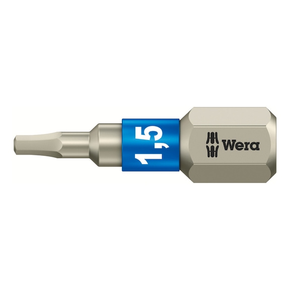WERA Bit For hexagonal socket head screws Edelstahl 3840/1 TS