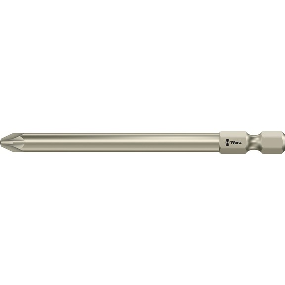 WERA PZ bits 3855/4 stainless steel PZ 3x89 mm 05071086001 - Bit for Pozidriv Screws Edelstahl 3855/4