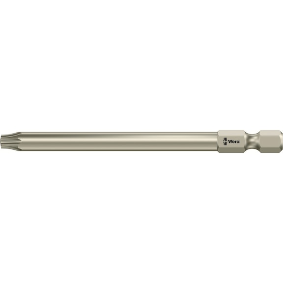 WERA bit 3867/4 TX BO with stainless steel TX hole 25x89 mm 05071092001 - Bits with bore hole for TX screws 3867/4 BO