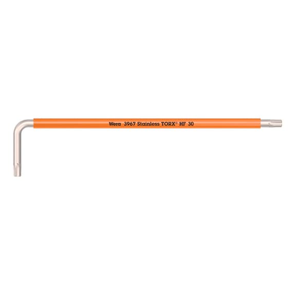 WERA Combination wrench 3967 SXL HF TX Stainless steel Multicolour TX 30x195 mm - Hexagon socket screwdriver