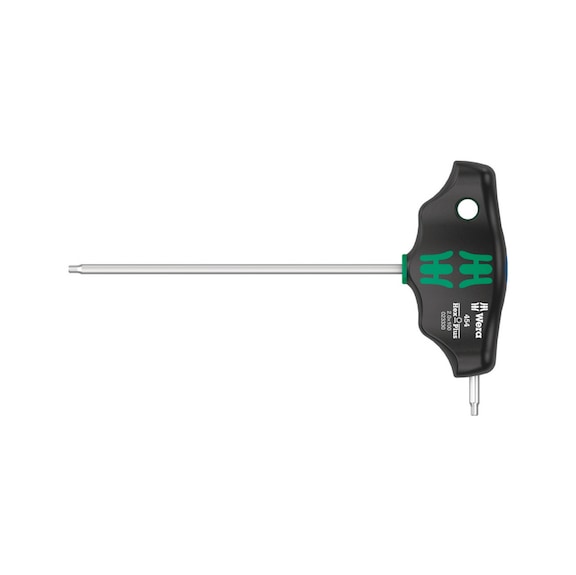 WERA Cross-handle hexagon screwdriver 454 2x100 mm 05023330001 - Hexagon socket screwdriver