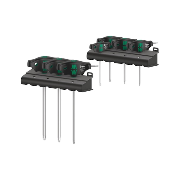 WERA Screwdriver set cross-handle 467/7 HF Set 1 7-piece 05023452001 - Allen key set