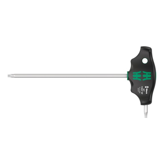 WERA Cross-handle TX screwdriver 467 HF TX 27x200 mm 05023377001 - Hexagon socket screwdriver
