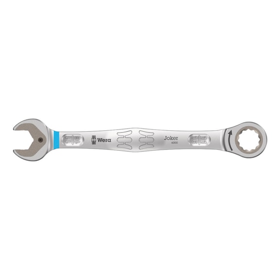 WERA Combination ratchet wrench 6000 Joker Imperial 11/16 in x 235 mm 05073286001 - Combination wrench