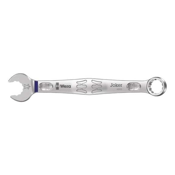 WERA Combination wrench imperial 6003 Joker Imperial 7/16 inx135 mm 05020213001 - Combination wrench