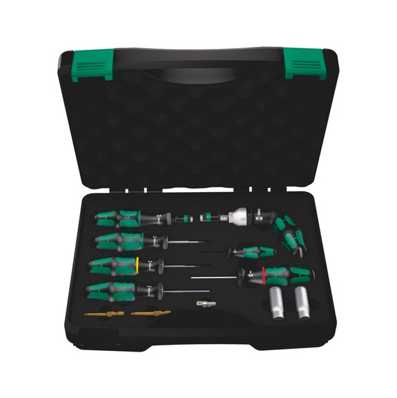 WERA Drehmomentschraubendreher-Satz 7443/12 12‑teilig 05074746001 - Drehmomentschraubendrehersatz