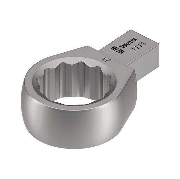 WERA Socket ring wrench 7771 9x12x21x51 mm 05078633001 - Ring spanner insert 9x12 mm 7771