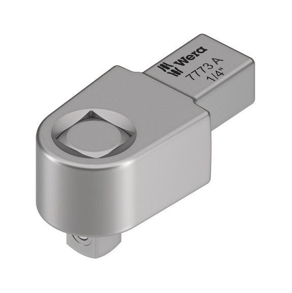 WERA Vierkant-Einsteckwerkzeug 7773 A 9x12 mm 1/4 in x44 mm 05078200001 - Freilaufknarre