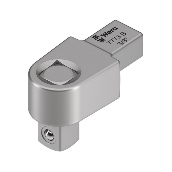 WERA 7773 B square sockets 9x12 mm 3/8 in x 44 mm 05078205001 - Freewheel ratchet