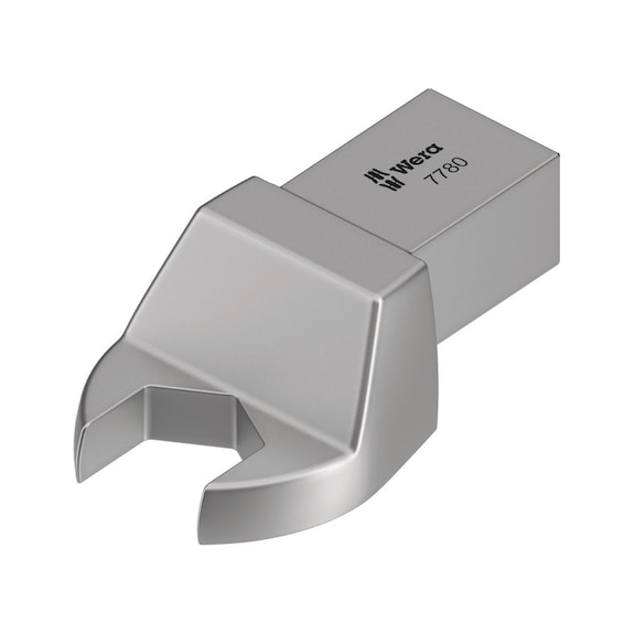 WERA Einsteck-Maulschlüssel 7780 14x18x19x58 mm 05078676001 - Vierkant Einsteck-Maulschlüssel 14x18 mm 7780