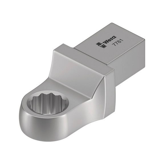 WERA Einsteck-Ringschlüssel 7781 14x18x15x62 mm 05078692001 - Vierkant Einsteck-Ringschlüssel 14x18 mm 7781