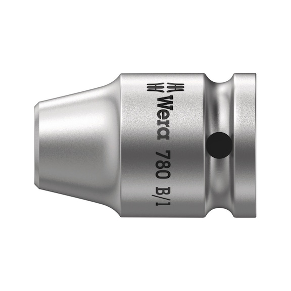 WERA 3/8 in connecting part 780 B/1-S extra strong 1/4 in x30 mm 05344511001 - Extension piece for socket wrench inserts