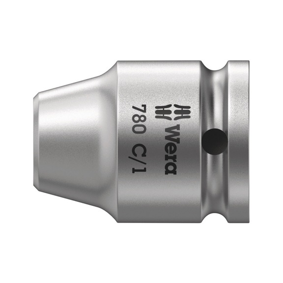 WERA 1/2 in connecting part 780 C/1-S 1/4 in x35 mm 05344513001 - Extension piece for socket wrench inserts